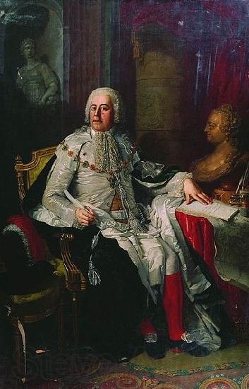 Vladimir Lukich Borovikovsky Portrait of Alexander Rumyantsev Spain oil painting art